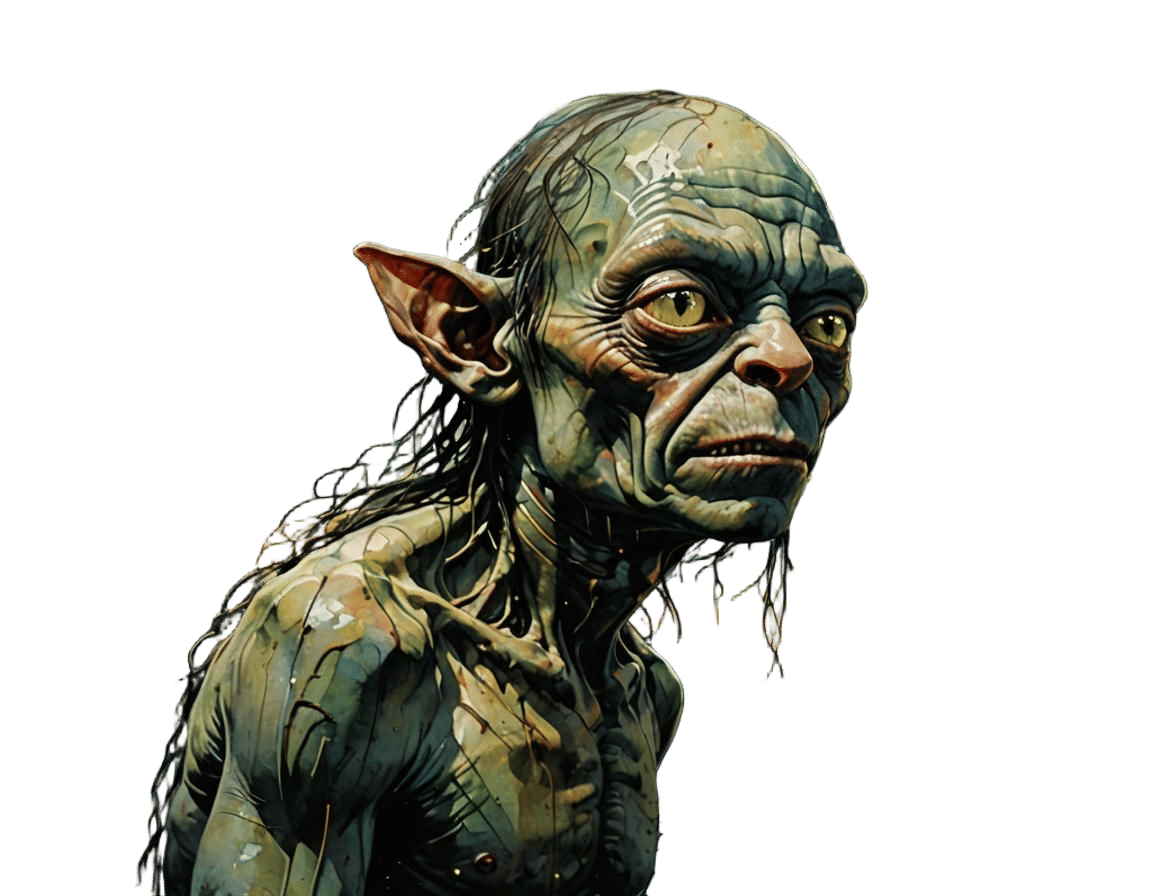 Haunting Starry Night Landscape in Cyberpunk Style