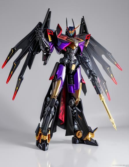 Sleek Robotic Spider Woman in Foggy City