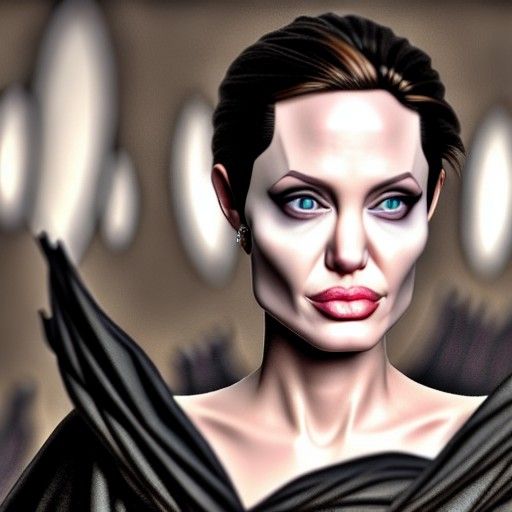 Angelina Jolie as Maleficent: Professional Photography