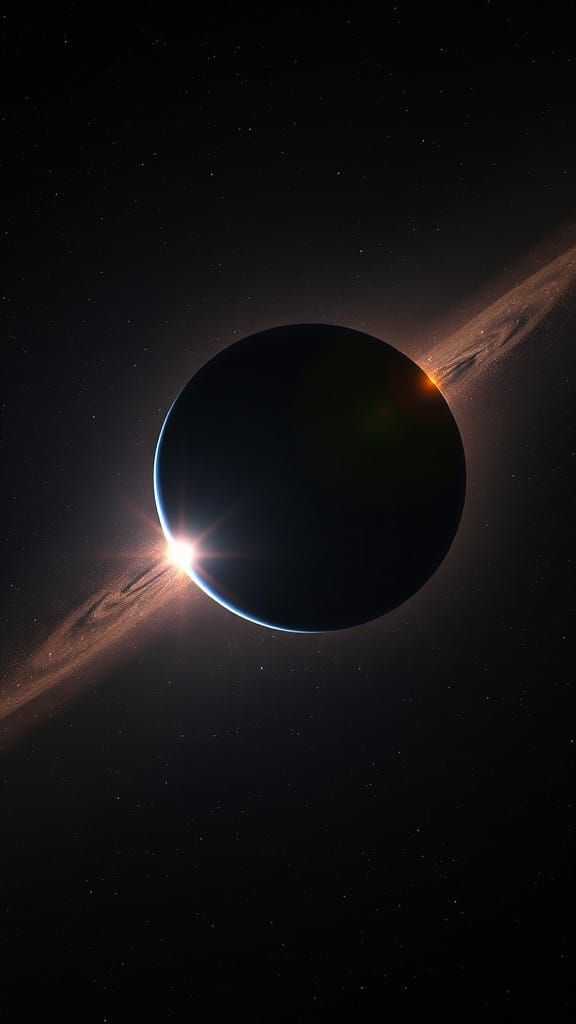 Earth at Perihelion in Vibrant, Dynamic Space Lighting