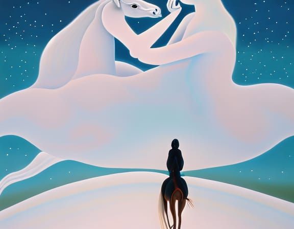 Riding across the land of dreams