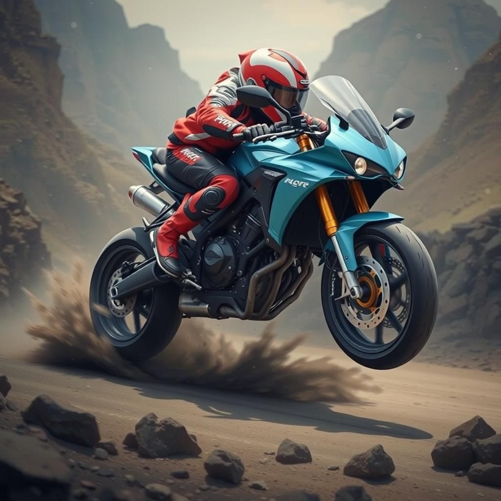 Amazing AI-Generated Motorcycle