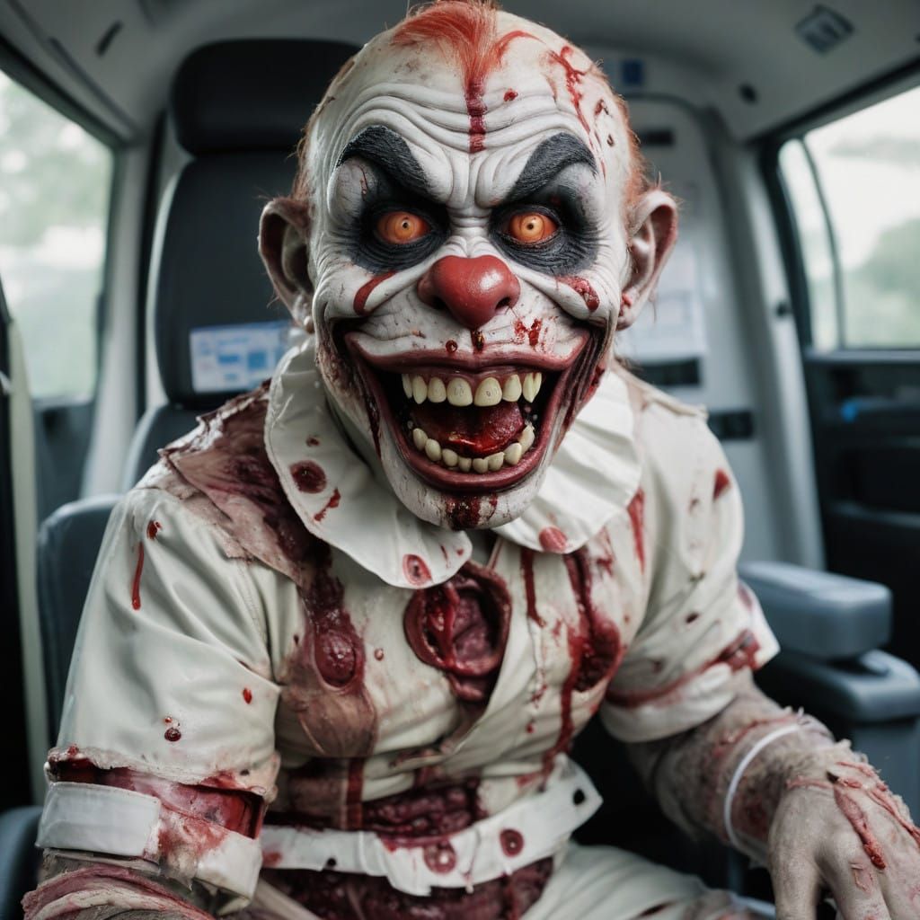 Chilling Scene of Ambulance Horror