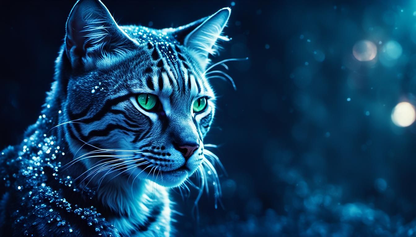 Magical Stardust Feline: A Cinematic Masterpiece