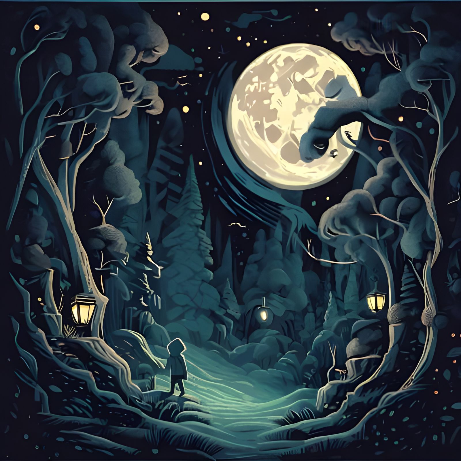 Abstract Vision Generated by AI