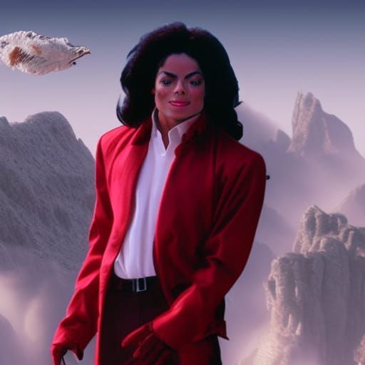 Provocative AI-Generated Image in Digital Matte Style