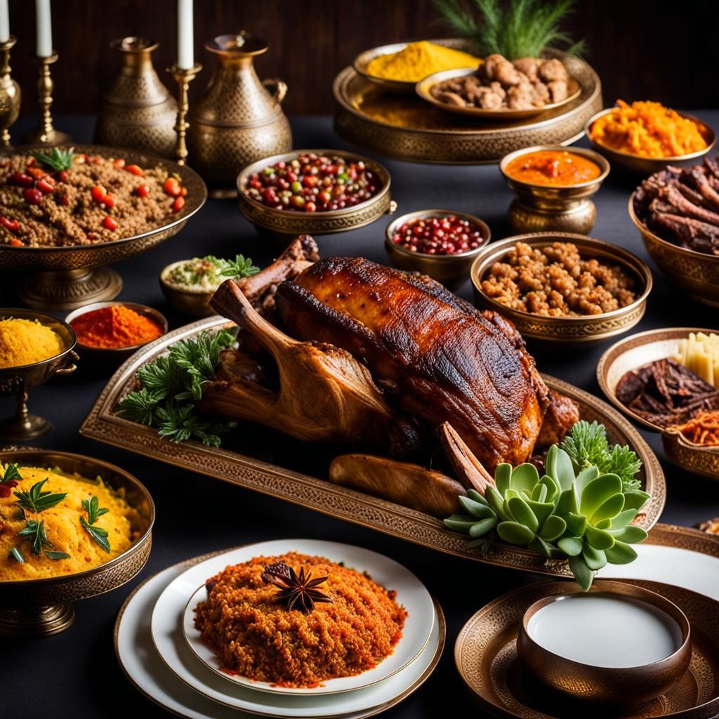Eid Feast: Aromatic Spices and Savory Delights