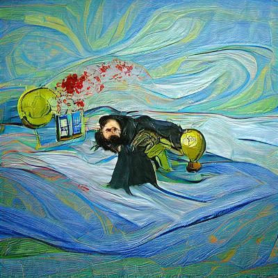 death of Rasputin by Van Gogh