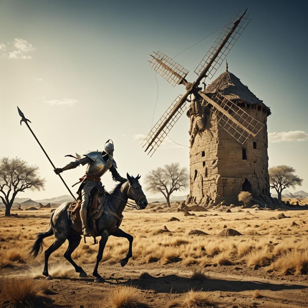 Don Quixote Confronts King Kong: Visceral Hyperrealism