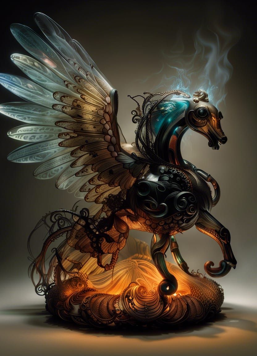 Pegasus on glass testosterone 🧬