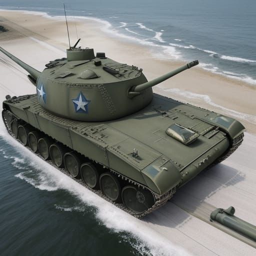 Surreal Russian Island Overrun with Ancient Heavy Tanks