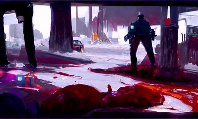 Detailed Crime Scene Investigation Concept Art