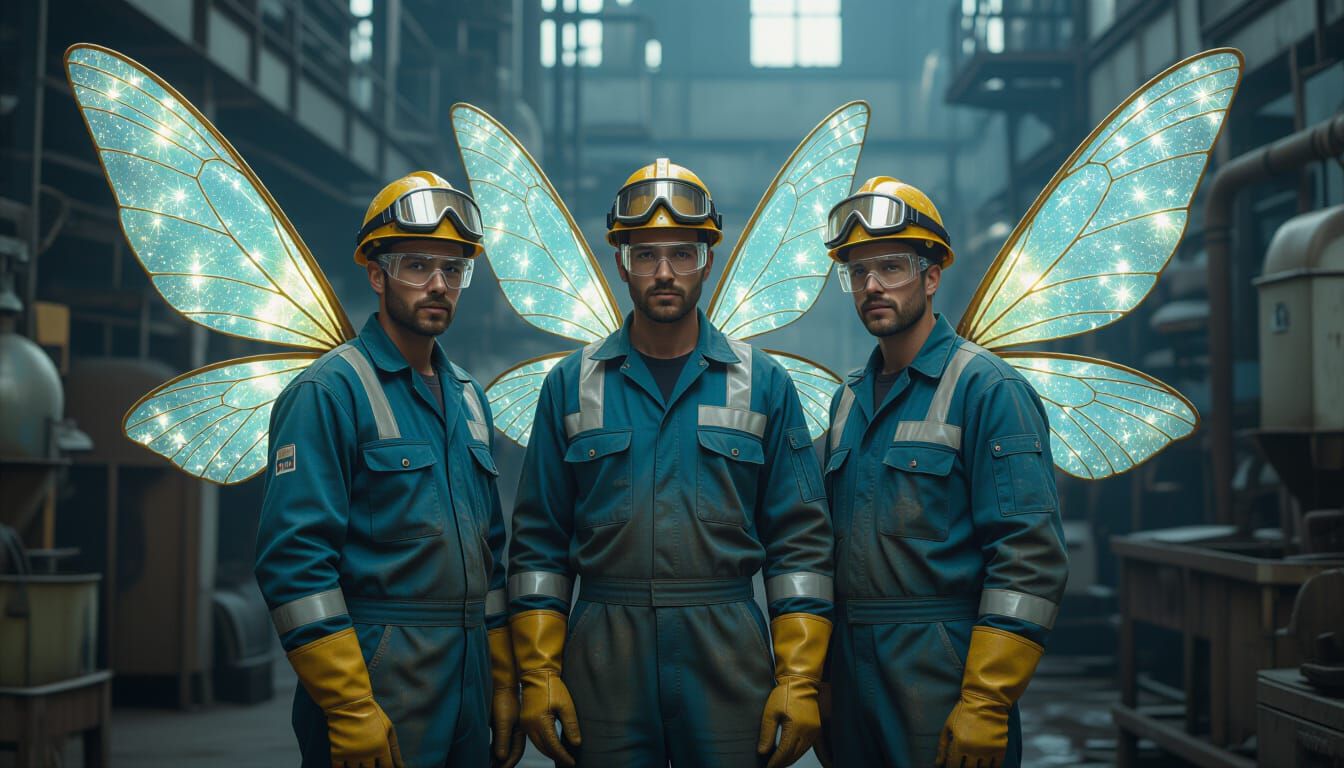 We're no angels... and maybe not even fairies