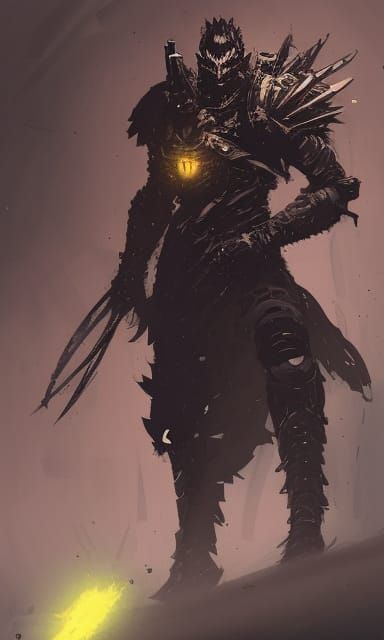 Ork Vampire Warrior in Arcane Armor