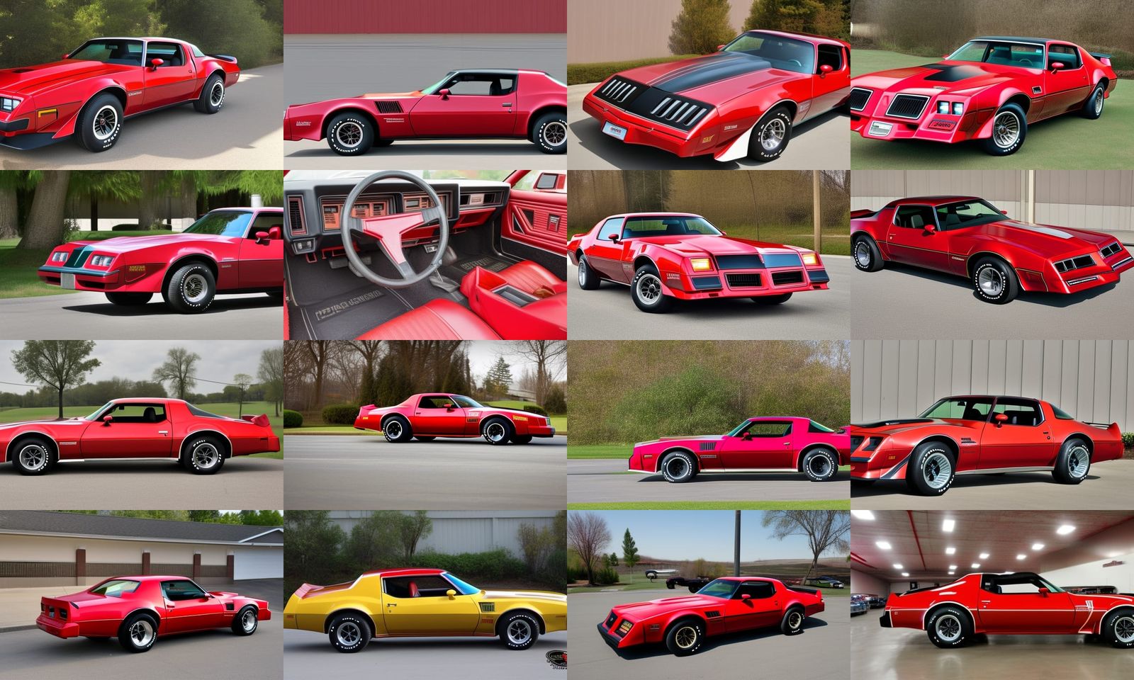 1979 Pontiac Trans Am Firebird in Red