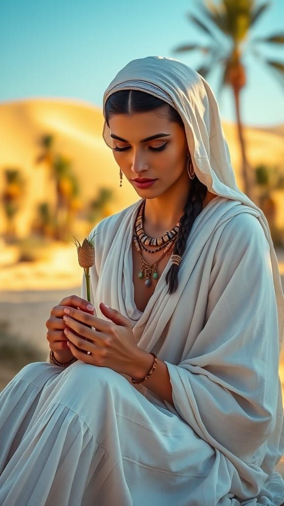 Ancient Egyptian Desert Goddess