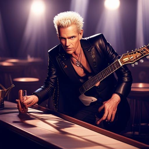 James Marsters as Billy Idol in Cafe