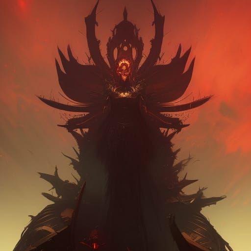 Evil King: Dark Fantasy Concept Art