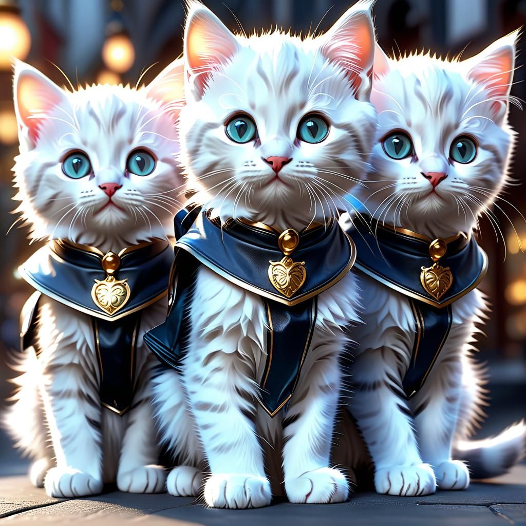 Cat-tastic Trio