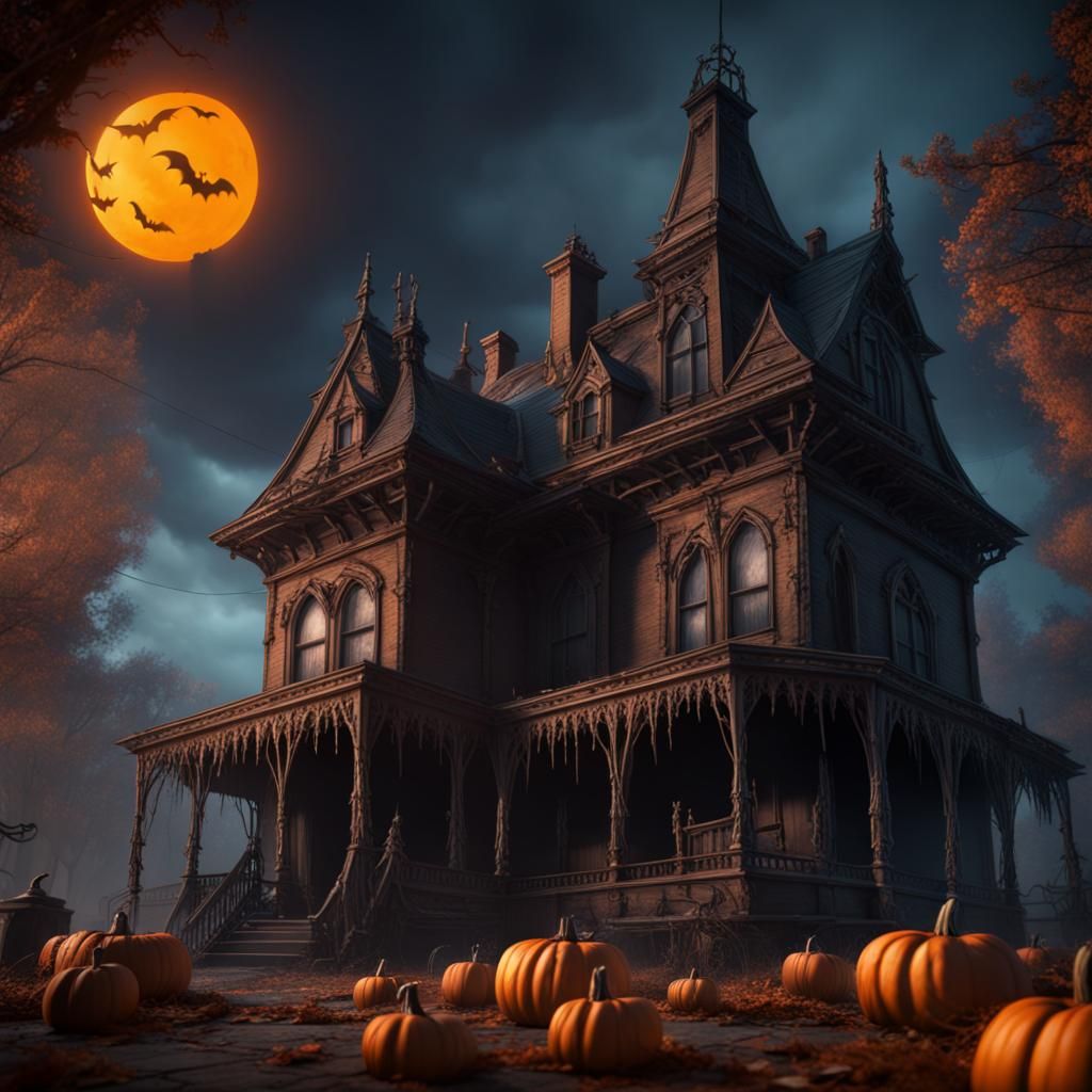 Addams Family's Thing Halloween Fantasy Art