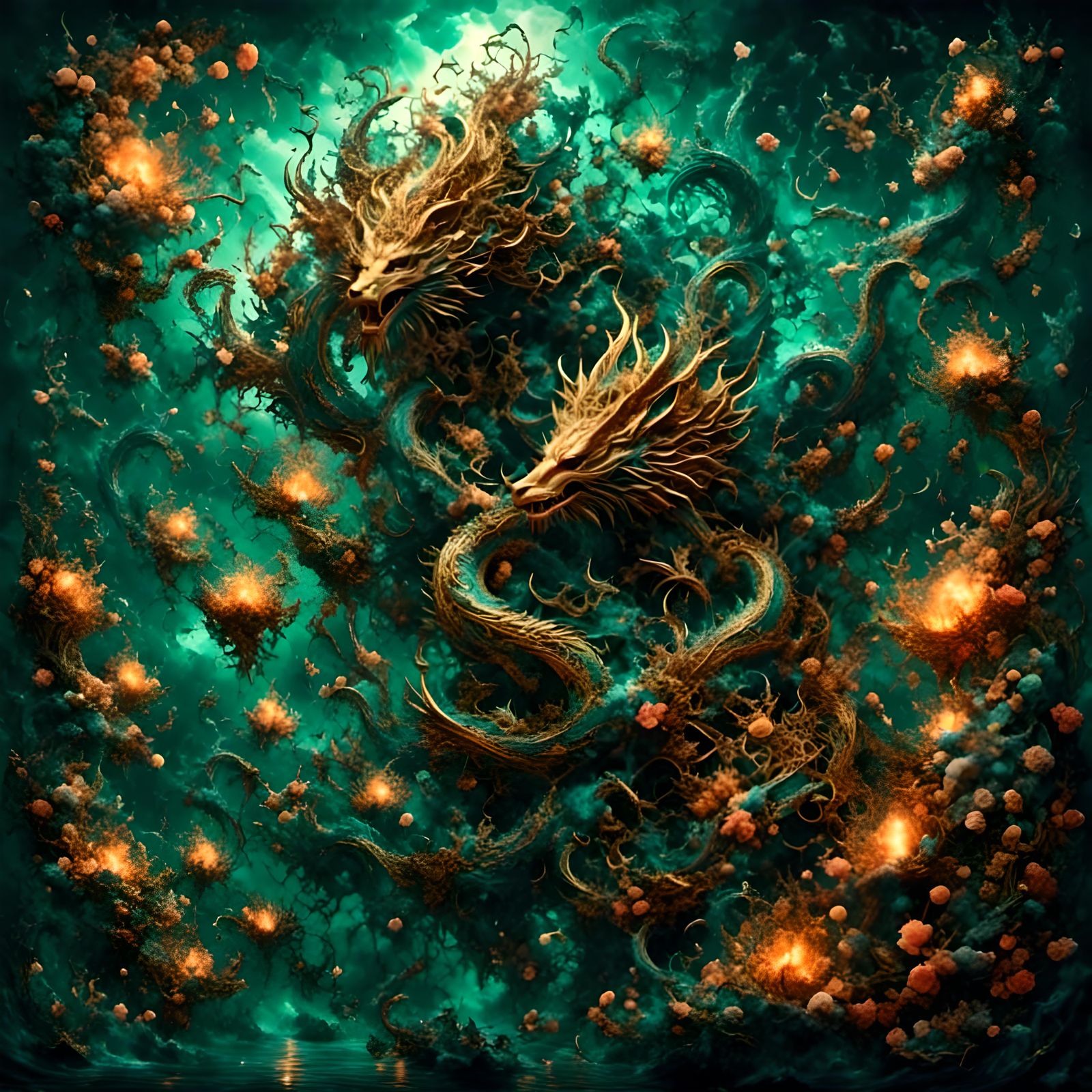 Horror Fairytale Abstract Fractal Art