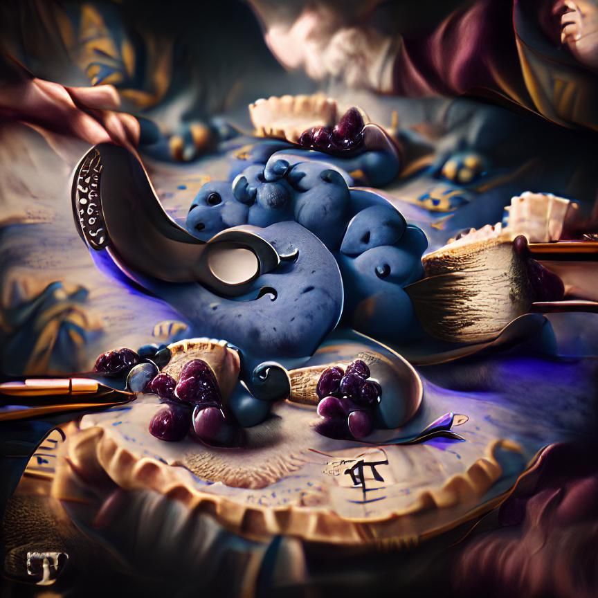 Image of a Blueberry Pie
