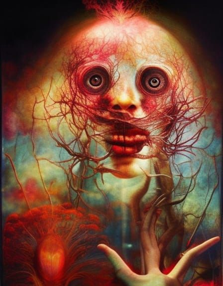 Surreal Kolossus Stopmotion Photograph in Dreamlike Style