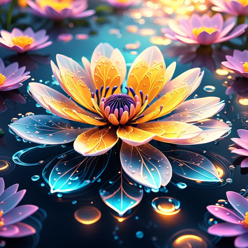 Spring and Flower in Islamic Geometric Art