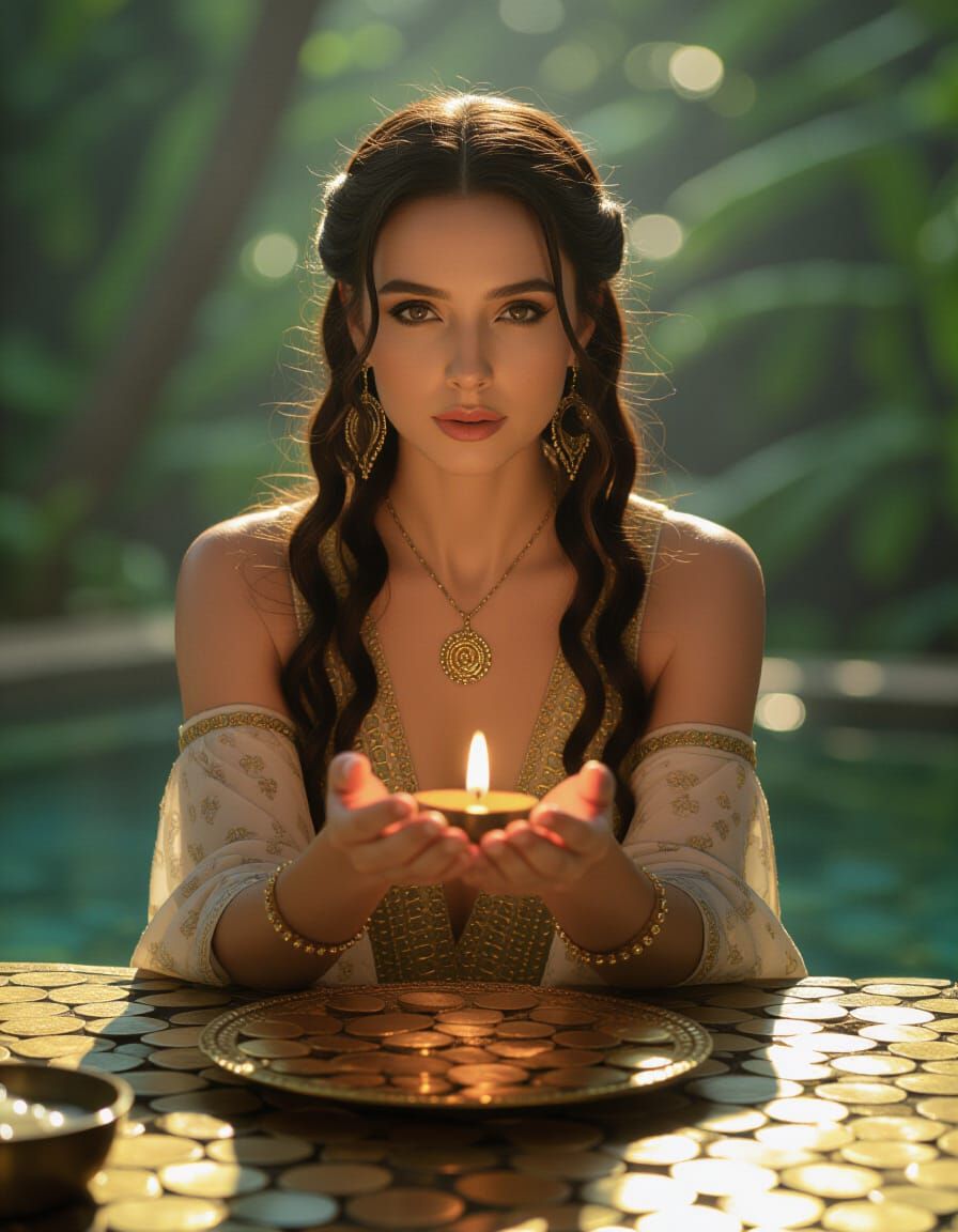 Visualisation of Wealth and Abundance in 8k