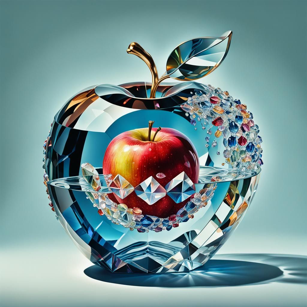 Crystal apple