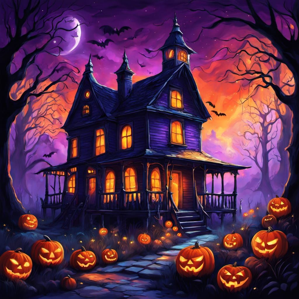 Spooky Halloween Family Fun at Haunted House Attraction