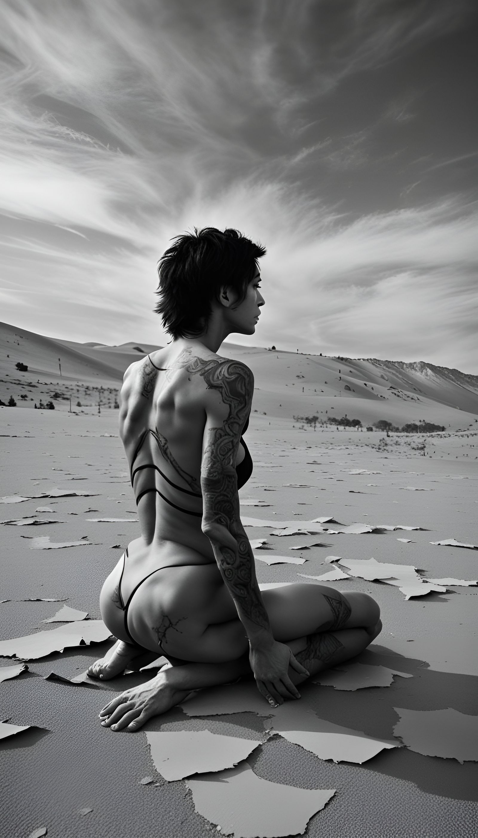 Hyper-Realistic Scars: A Story of Resilience