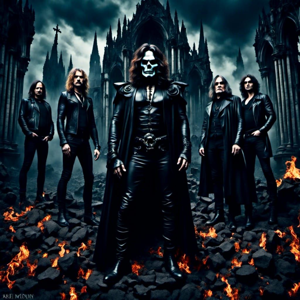 Black Sabbath: Dark Art Vampire Portrait