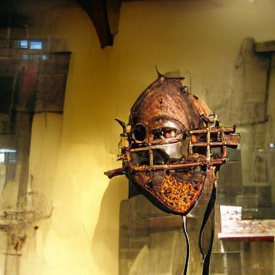 Mask Composed of Medieval Torture Devices