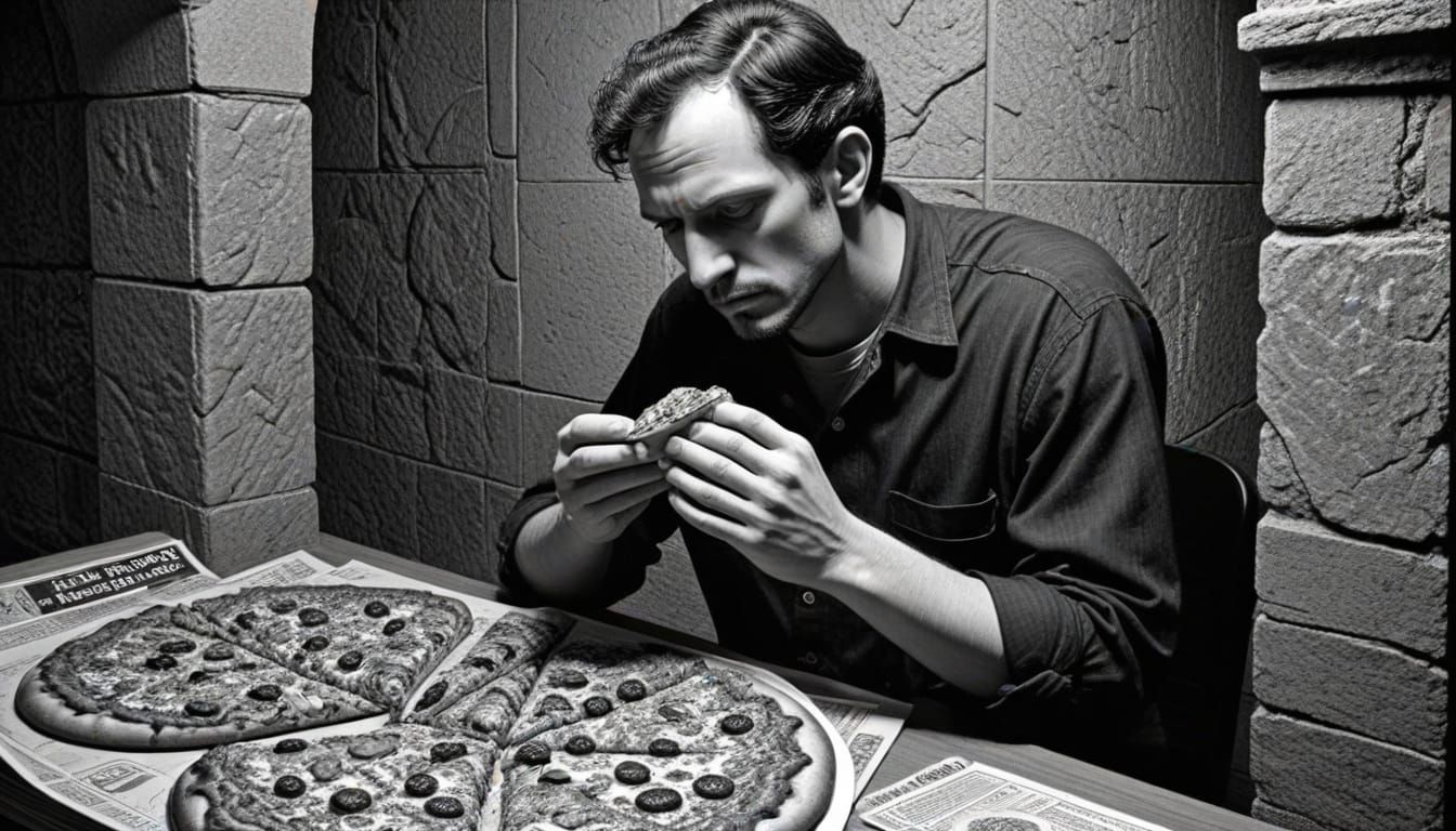 Desperate Man's Pizza Prayer: Underground Comic Art