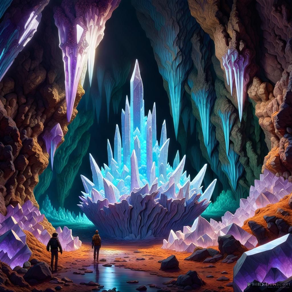 journey to the center of the earth, massive crystal caves
