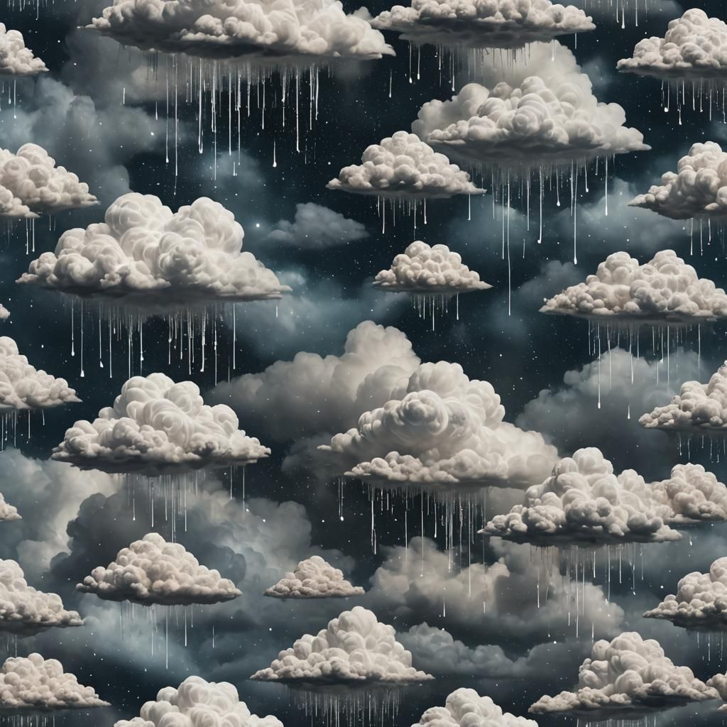 Cloudy Acid Rain Universe