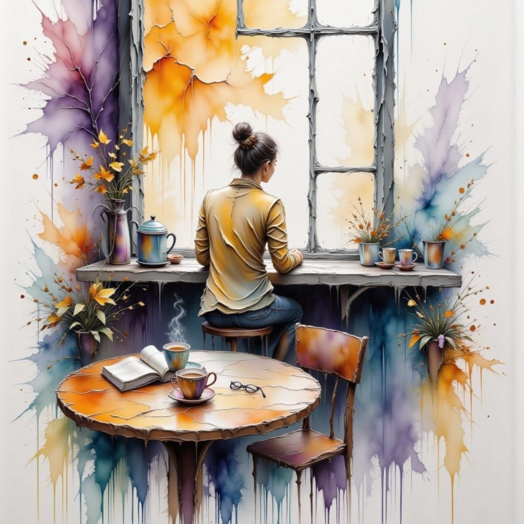 Watercolor painting