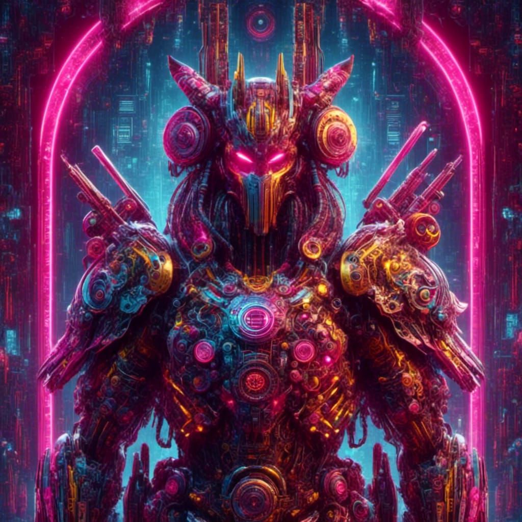 Cyberpunk Deus Ex Machina with PunkPOP Elements