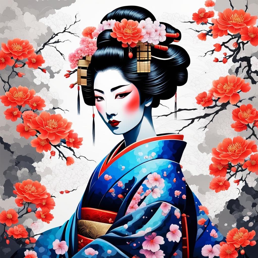 blooming flowers
