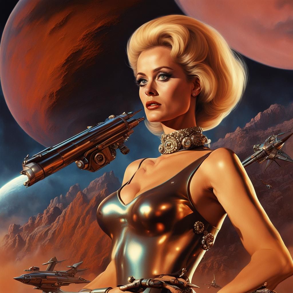 Tippi Hedren as Barbarella