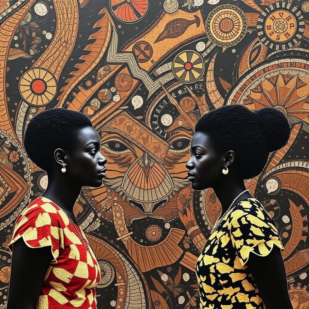 Mixed Media Art Inspired by Collage Masters