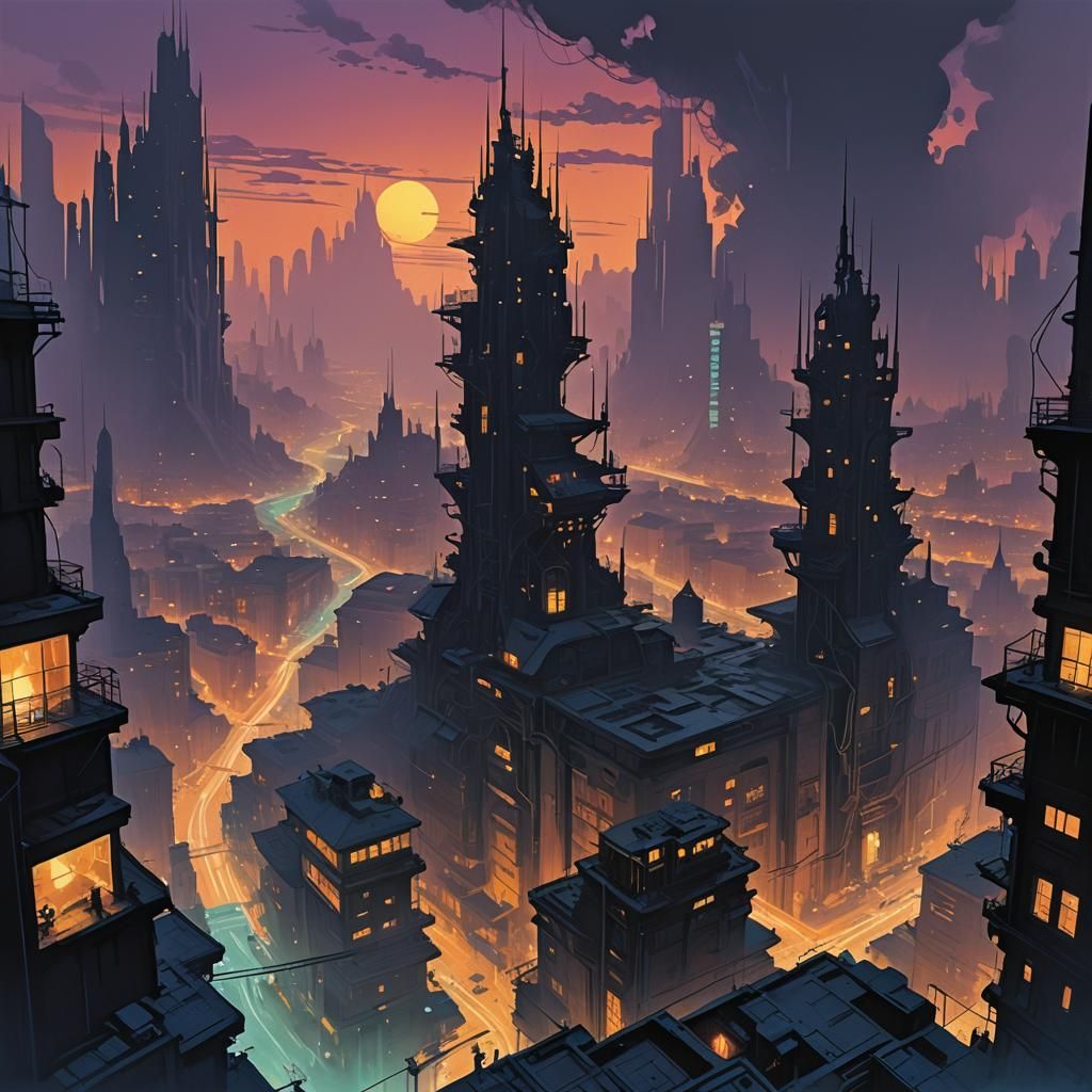 Ethereal Souls Drifting in Twilight Void