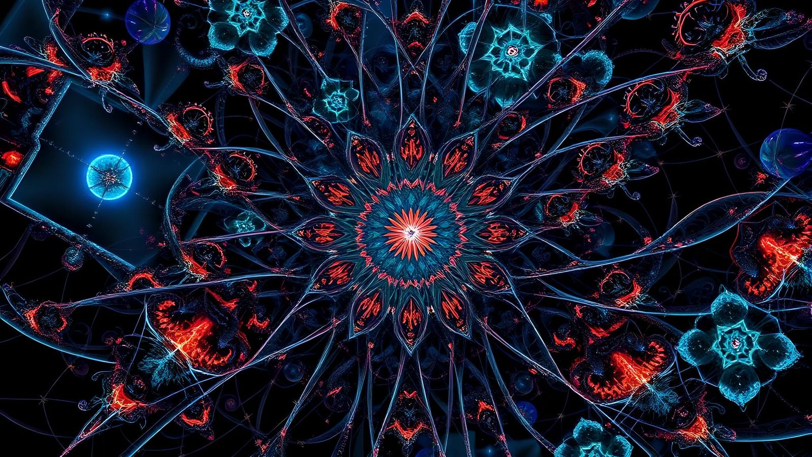 Intricate Augmented Fractals in a Spectacular Display