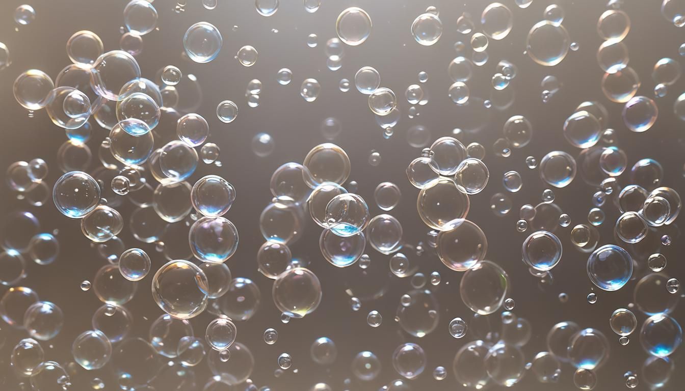 Spinning Soap Bubble Macro Photography