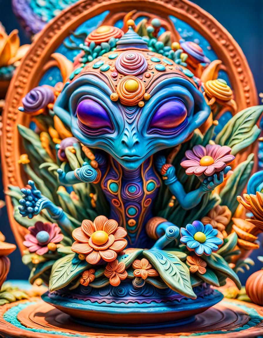 Alien Buddha