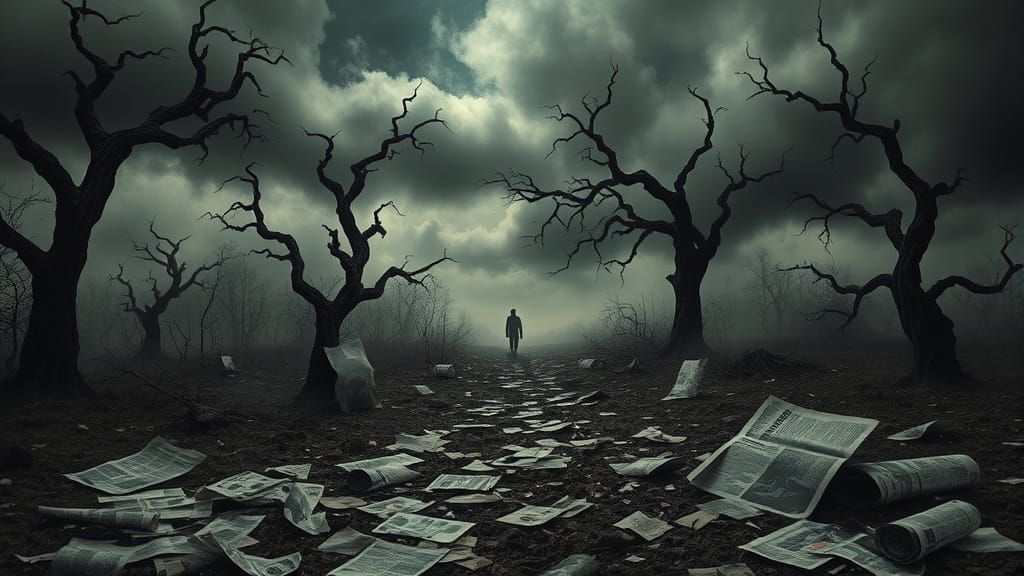 Surreal Landscape of Desolation and Isolation in a World of ...