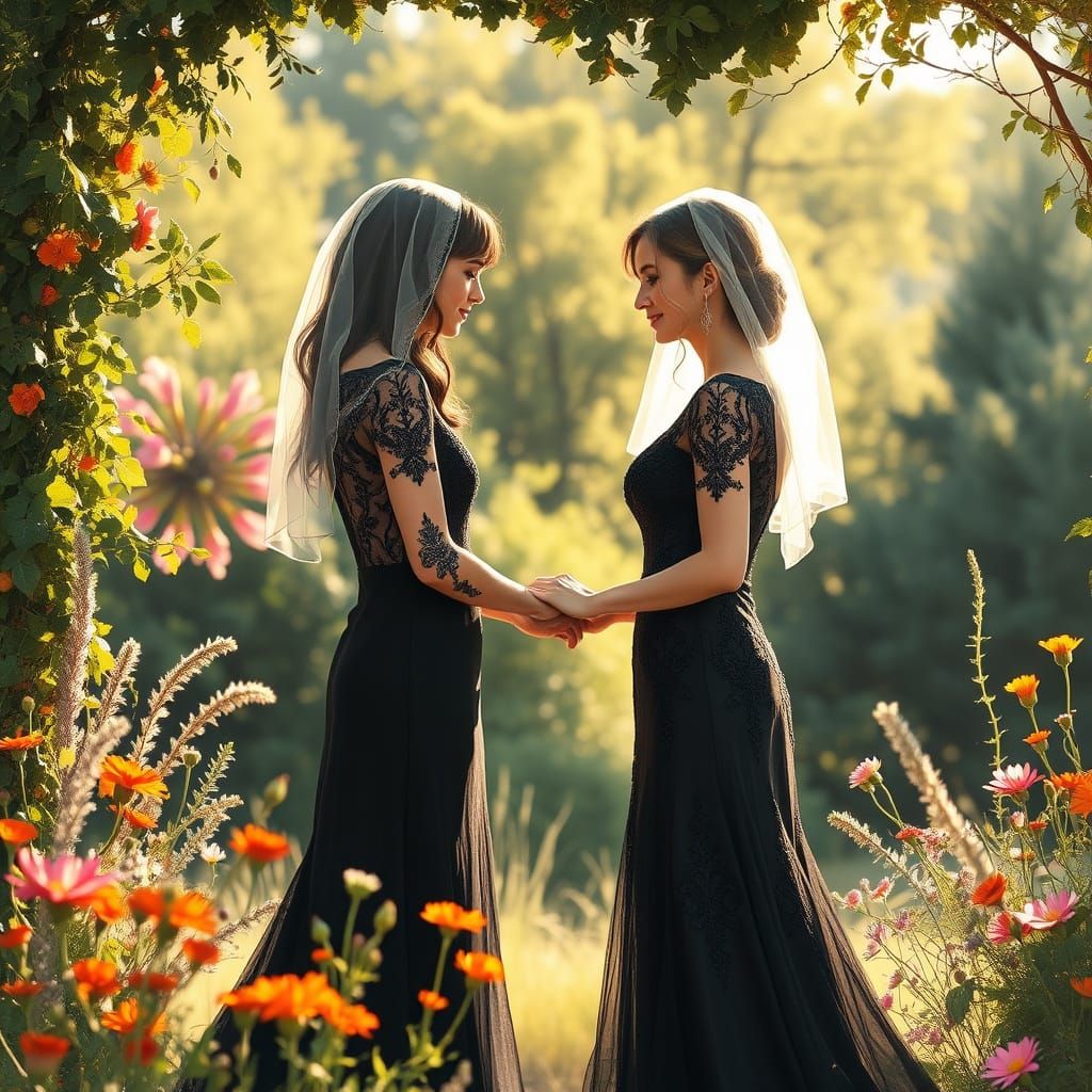 Romantic Whimsical Wedding in Nature