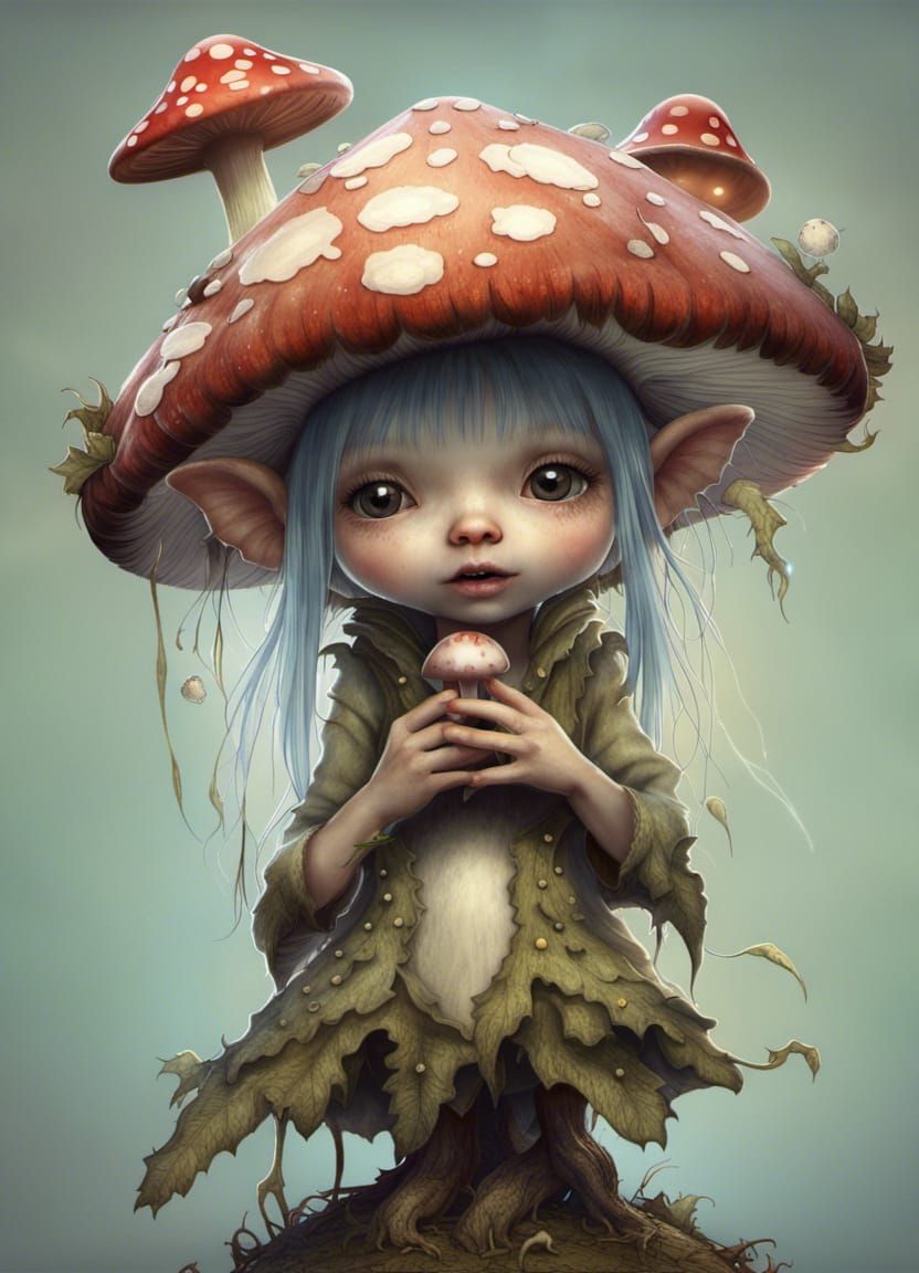 The sweetest little mushroom