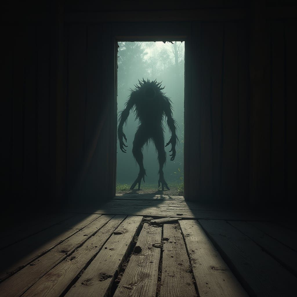 There's something out in the woods